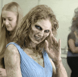 Zombie Taylor Swift Cute Wave GIF