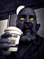 Zombie With Coffee