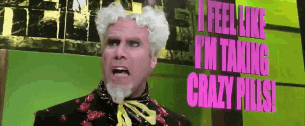 Zoolander Crazy Pills GIF