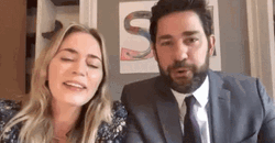 Zoom Boom Krasinski Couple GIF