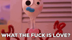 Zoom Out Forky What Is Love GIF