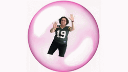 Zoom Pink Bubble Dance  GIF