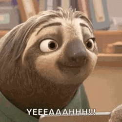 Zootopia Sloth Yeah GIF