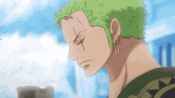 Zoro Drink From Cup
