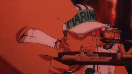Zoro Vs King Smoke Effect GIF