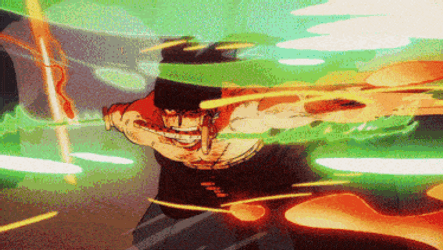Zoro Vs King Yamagishi Takemoto GIF