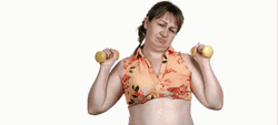 Zottman Curl Funny Lazy Work Out GIF