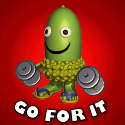 Zottman Curl Green Veggie Go For It GIF