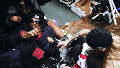 Zurh Bumping New Lil O With Kharmi GIF