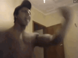 Zyzz Aggressive Beat Dance GIF