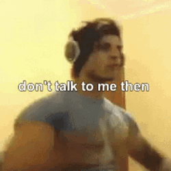 Zyzz Don't Talk To Me GIF