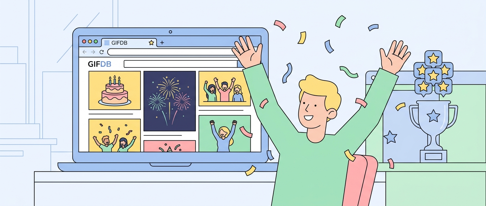 Best Congratulations GIFs for Celebrations - illustration