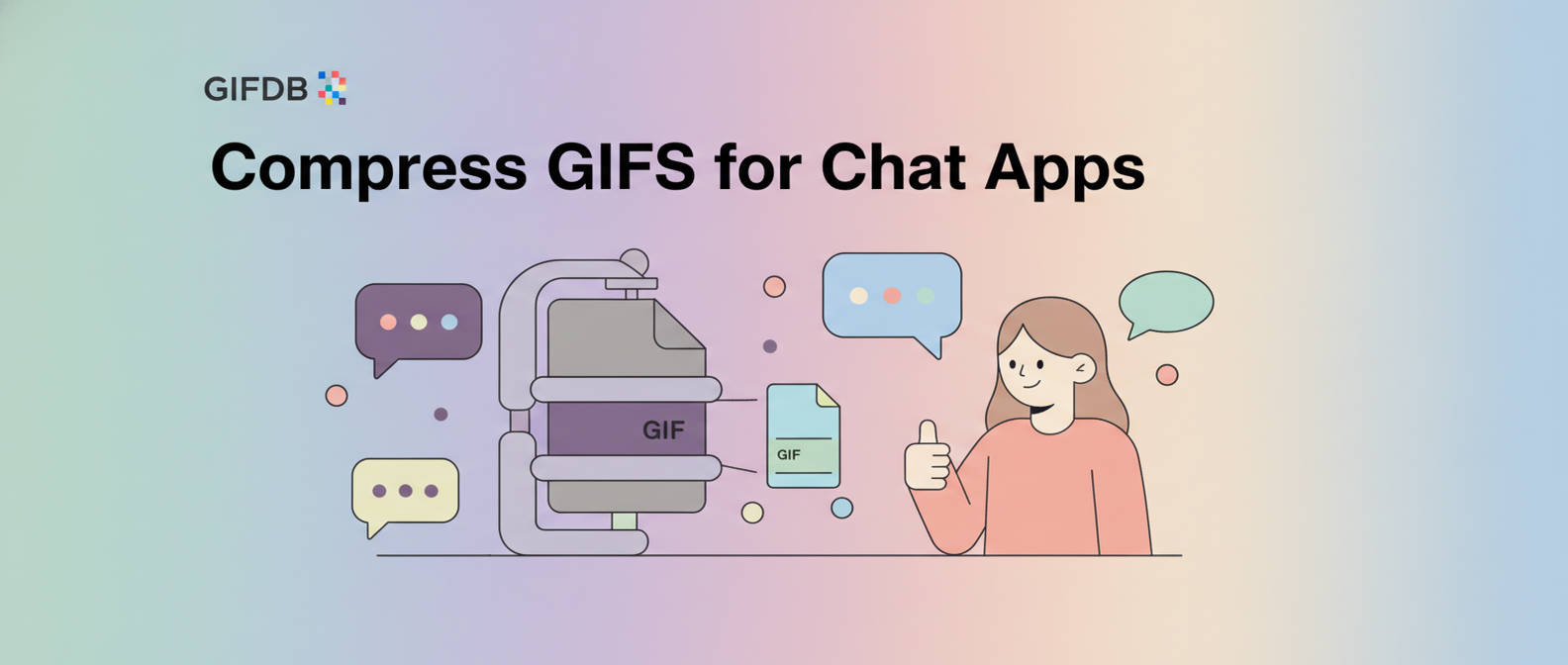 How to Compress a GIF for Discord & WhatsApp - illustration