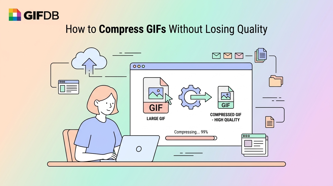 How to Compress GIFs Without Losing Quality - illustration