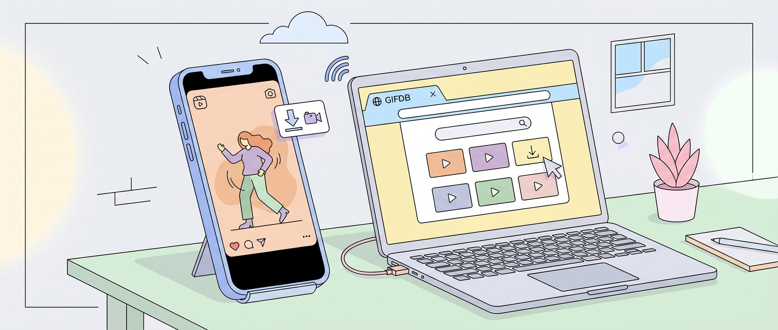 How to Download Instagram Reels - illustration