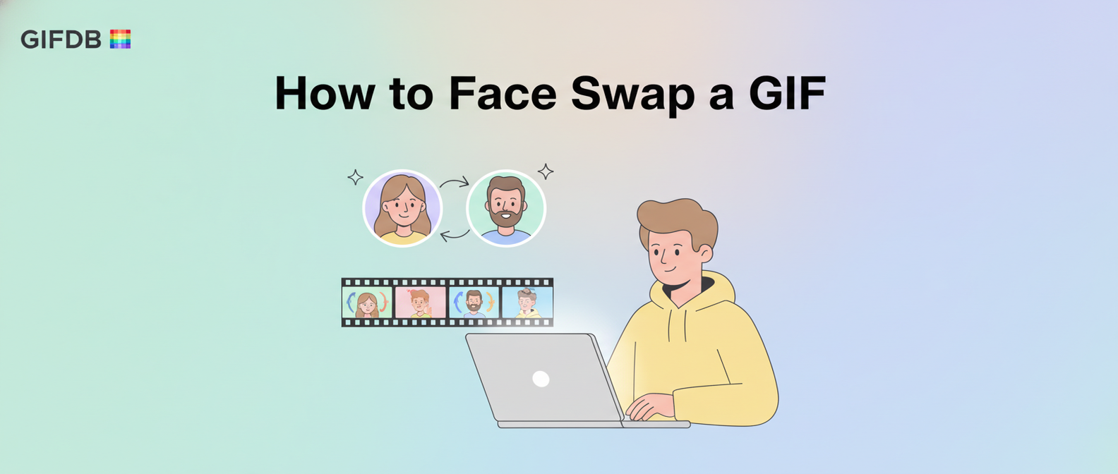 How to Face Swap a GIF Online - illustration