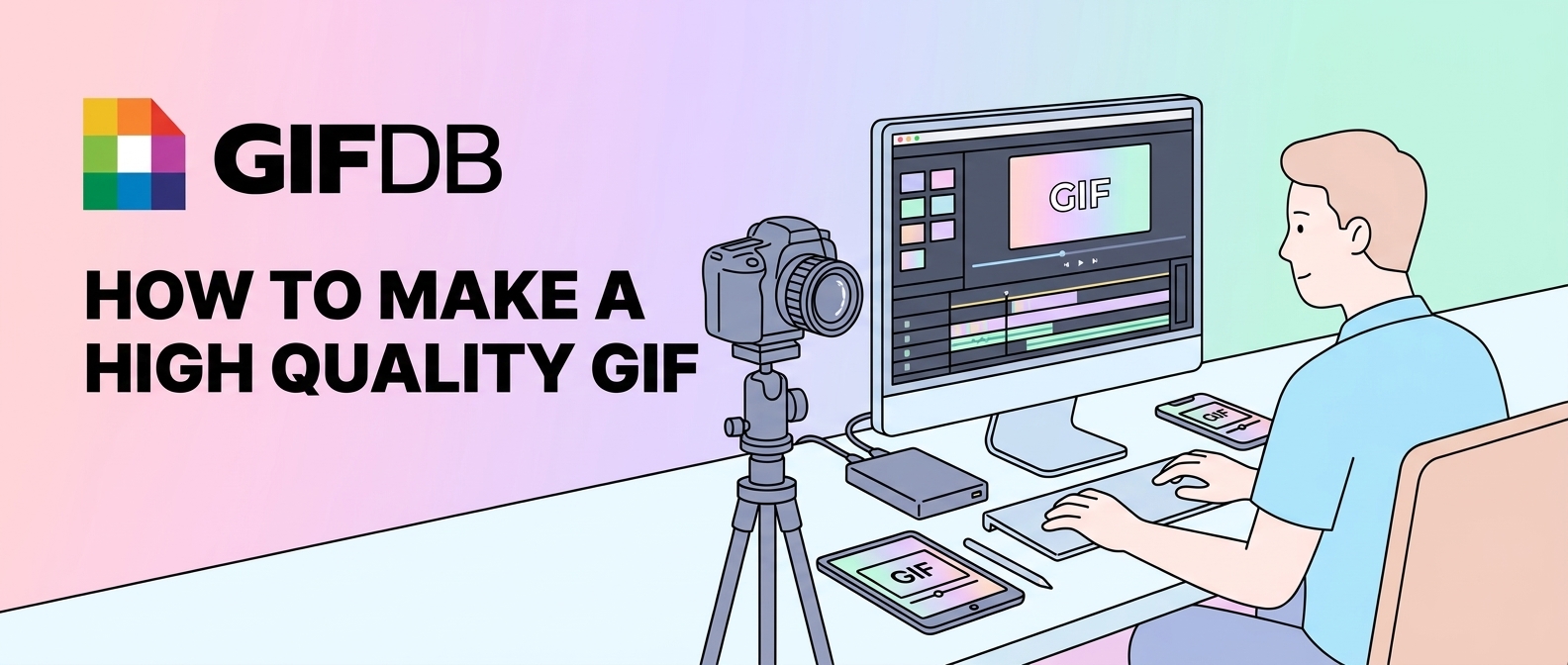 How to Make a High Quality GIF - illustration